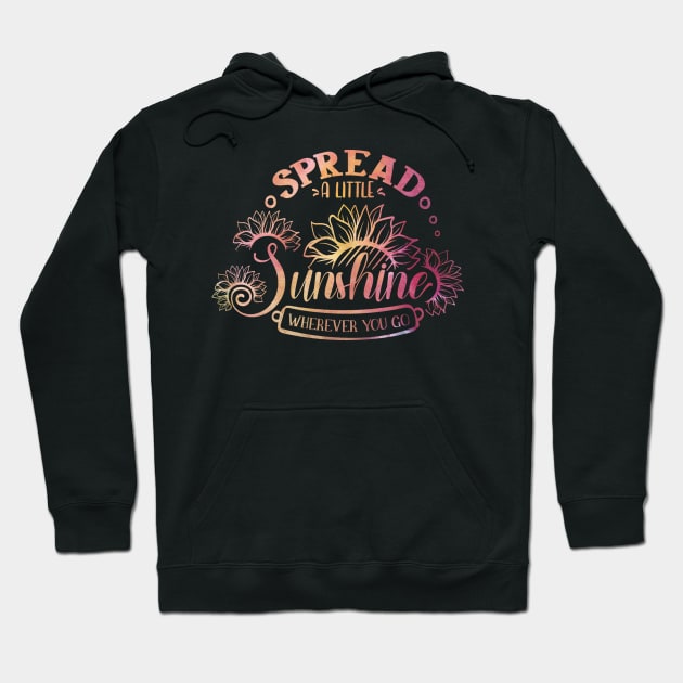 Spread sunshine Hoodie by Life thats good studio